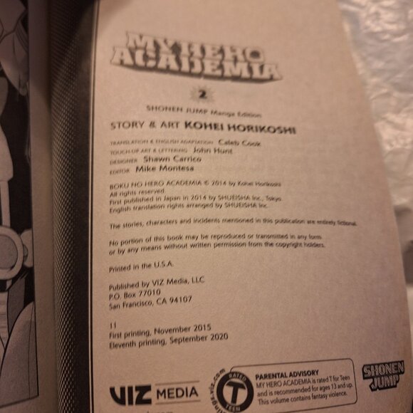 my hero academia volume 2 - Picture 3 of 5